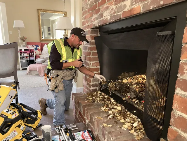 Safe screening installation by Killingly Chimney Sweep in Killingly, CT