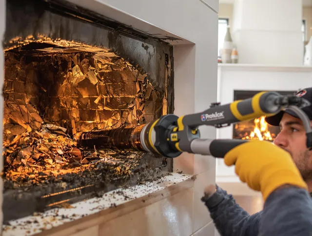 Professional chimney cleaning by Killingly Chimney Sweep in Killingly, CT