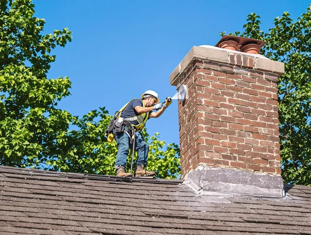Killingly Chimney Sweep performing an inspection with advanced tools in Killingly, CT
