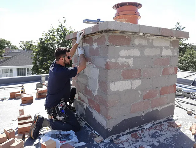 Advanced chimney repair process by Killingly Chimney Sweep in Killingly, CT