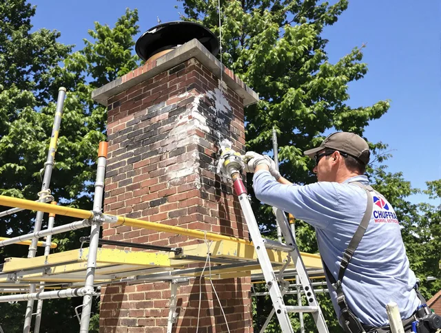 Structural chimney repair by Killingly Chimney Sweep in Killingly, CT